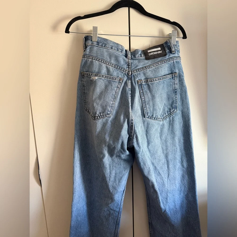Dr Denim Echo Wide Leg in Blue Jay